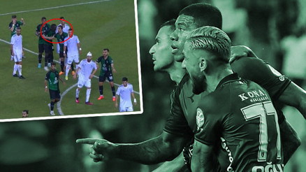 Kocaelispor - Altay maçında garip olay Rakibini ısırdı, oyundan atıldı