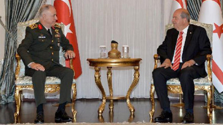 Genelkurmay Başkanı Güraktan KKTCye ilk ziyaret