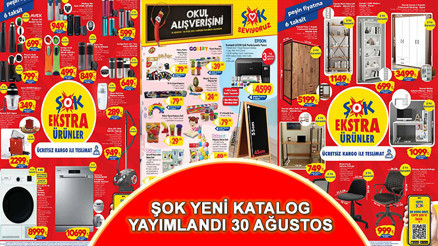 BUGÜN SATIŞA ÇIKTI ŞOK 30 Ağustos Aktüel Ürünler Kataloğu 2023: Kitaplık, gardrop, çalışma masası, sandalye ve okul ürünleri raflarda yerini aldı BUGÜN SATIŞA ÇIKTI ŞOK 30 Ağustos Aktüel Ürünler Kataloğu 2023: Kitaplık, gardrop, çalışma masası, sandalye ve okul ürünleri raflarda yerini aldı