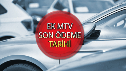 EK MTV NE ZAMAN ÖDENECEK Kimler ek MTV ödeyecek ve nasıl ödenir Ek Motorlu Taşıtlar Vergisinde son tarih yaklaşıyor...