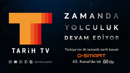 Zamanda yolculuk D-Smart ve D-Smart GO’da yaşanıyor... Tarih Tv izleyici ile buluşuyor Zamanda yolculuk D-Smart ve D-Smart GO’da yaşanıyor... Tarih Tv izleyici ile buluşuyor