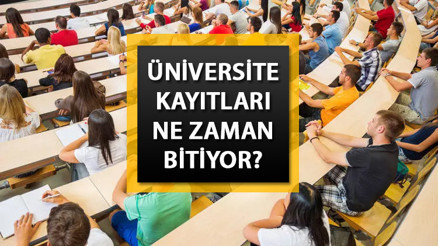 Üniversite kayıtları ne zaman bitiyor Süreç devam ediyor İşte üniversite kayıtları için son gün tarihi... Üniversite kayıtları ne zaman bitiyor Süreç devam ediyor İşte üniversite kayıtları için son gün tarihi...
