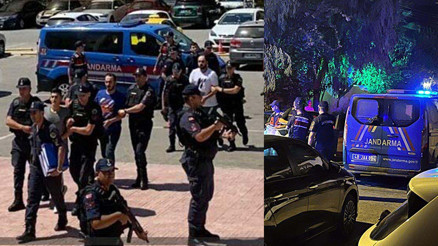 Bodrumda oteldeki silahlı çatışmada, 5 şüpheli adliyede