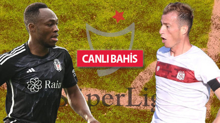 Beşiktaştan akıl almaz istatistik, Sivassporda 7 isim artık yok Süper Lig iddaa oranları...
