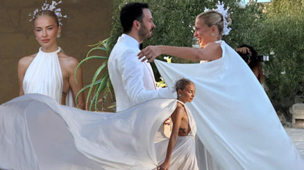 Burcu Esmersoy ve Nazım Akmandil evlendi