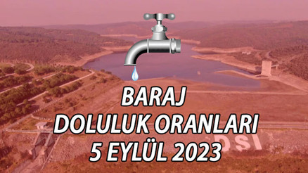 İSKİ İSTANBUL BARAJ SU SEVİYESİ 2023 || Doluluk oranları alarm veriyor İstanbul barajları yüzde kaç dolu