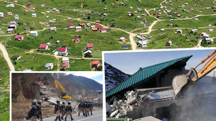 Af beklentisiyle yaylalardaki kaçak yapılarda artış: Doğayı tehdit ediyor Af beklentisiyle yaylalardaki kaçak yapılarda artış: Doğayı tehdit ediyor