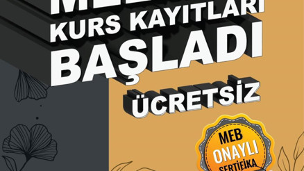 MELMEK kurs kayıtları başladı... İşte belirlenen tarihler