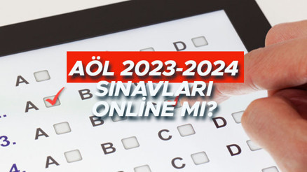 AÖL 1. dönem sınavları yüz yüze mi, online mı yapılacak MEB 2023-2024 Açık lise sınav takvimi belli oldu mu