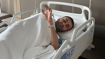 CZN Burak hastanelik oldu