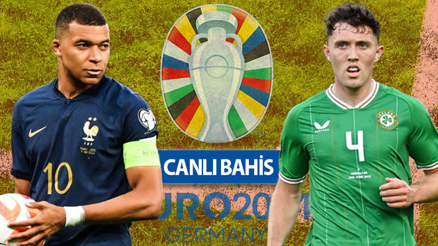 İrlandada ciddi eksikler, Fransızlardan müthiş istatistik EURO 2024 Elemeleri iddaa oranları...