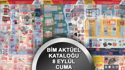 BİM aktüel kataloğu 8 Eylül yeni ürünler bugün satışta: Çeyiz paketi, blender seti, elektrikli düdüklü tencere, kickscooter, el mikseri raflarda BİM aktüel kataloğu 8 Eylül yeni ürünler bugün satışta: Çeyiz paketi, blender seti, elektrikli düdüklü tencere, kickscooter, el mikseri raflarda