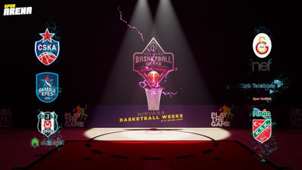 Antalyada basketbol şöleni başlıyor