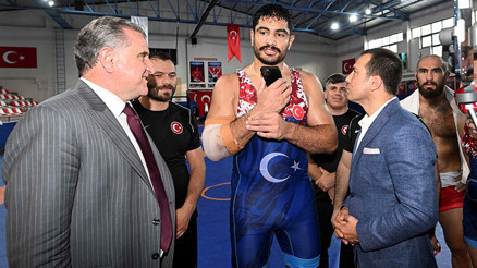 Cumhurbaşkanı Erdoğan, Bakan Bakın telefonundan Taha Akgül ile görüştü