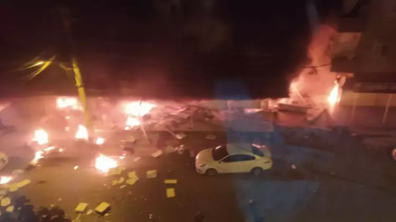 Diyarbakır’da atölyede yangın