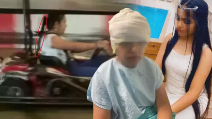 Go-kart pistinde facia Kız çocuğu ölümden döndü Go-kart pistinde facia Kız çocuğu ölümden döndü