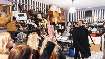 Mezatta ‘Kadınlar matinesi’