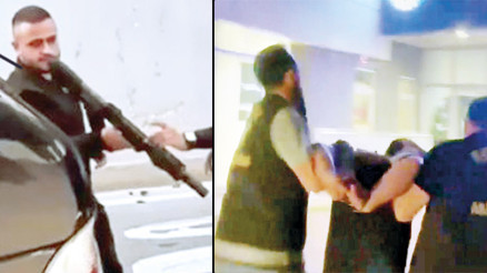 Düğün magandasına ters kelepçe