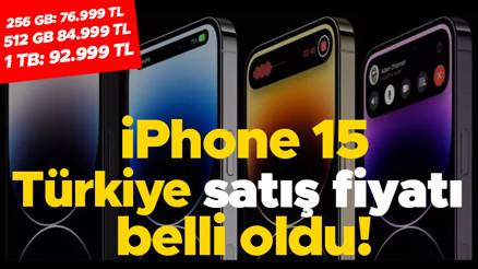 iPHONE 15 NE KADAR, KAÇ TL OLACAK iPhone 15 özellikleri nedir, Türkiyeye ne zaman gelecek İşte merak edilen yeni modelin öne çıkanları