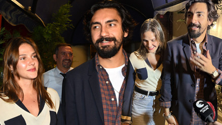 Alina Boz ve Umut Evirgen el ele