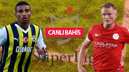Fenerbahçenin ilk 11indeki Türk tercihleri kimler olacak Antalyasporda eksik var mı Süper Lig iddaa oranları...