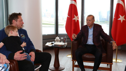 Cumhurbaşkanı Erdoğan, Elon Musk ile görüştü... Muska Teknofest daveti