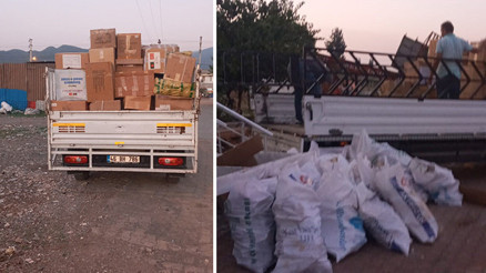 30 milyon lira değerindeki depremzedelere yardım kolisi ele geçirildi... Celal Yıldız tutuklandı