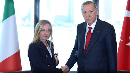 Son dakika... Cumhurbaşkanı Erdoğan, İtalya Başbakanı Meloni’yi kabul etti