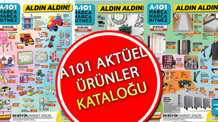 SATIŞTA A101 21 Eylül aktüel ürünler kataloğu 2023 | Full HD Android 13 Smart Led Tv, Airfryer Yağsız Fritöz, Overlok Makinesi  bu perşembe A101de...