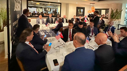 Bakan Özhaseki, ABDde iş insanlarıyla buluştu