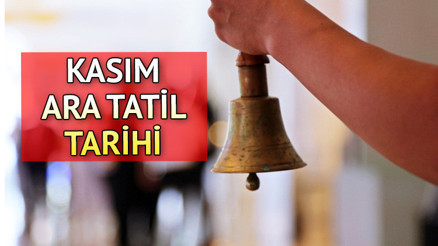 KASIM TATİLİ TARİHİ 2023: Kasım ara tatili ne zaman Okullarda ilk ara tatil hangi gün başlayacak MEB takvimi paylaştı