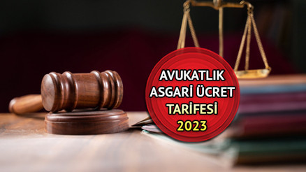 Yeni Avukatlık Asgari Ücret Tarifesi tablosu 2023 || Resmi Gazetede yayımlandı Avukatlık ücret tarifesi 2023 ne kadar, kaç TL oldu