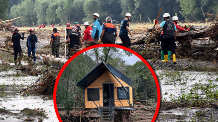 Kırklarelinde selde 6 kişi hayatını kaybetmişti Ölüm bungalovlarının sahibi yakalandı