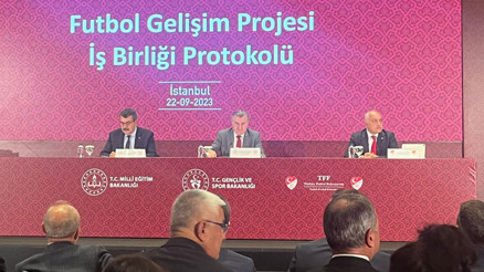 Gençlik ve Spor Bakanlığı, Milli Eğitim Bakanlığı ve TFF’den iş birliği