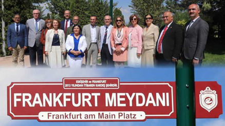 Frankfurt’tan kardeşlere ziyaret