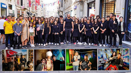 Demirören Medya Lisesi öğrencileri Madame Tussauds Müzesi’ni ziyaret etti