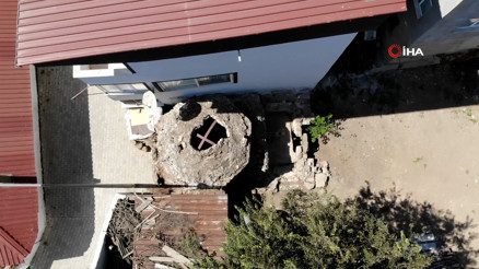 Çanakkale Biga ilçesindeki Kemer köyünde 350 yıllık Osmanlı Hamamı bulundu