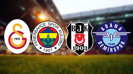 Süper Lig 3. hafta erteleme maçları ne zaman, hangi kanalda, saat kaçta oynanacak Galatasaray, Fenerbahçe, Beşiktaş ve Adana Demirspor’un erteleme maçı tarihleri