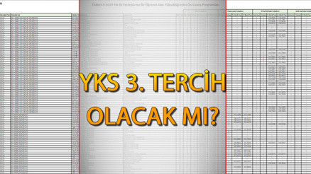 YKS 3. ek tercih olacak mı, ne zaman yapılacak 2023 Üniversite YKS 3. ek tercih var mı