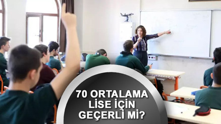 Türkçe ortalaması 70 liselerde geçerli mi Sınıf geçme notu yükseldi mi 2023-2024 MEB yeni dönem ders geçme notu düzenlemesi...