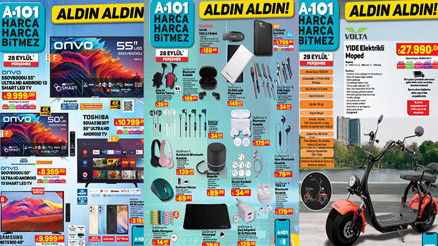 BUGÜN SATIŞTA A101 aktüel 28 Eylül 2023 kataloğu ||  A101de bu hafta neler var Max Pro Cep Telefonu, Elektrikli Moped, Metal Ayaklı 6 Kişilik Masa Takımı a101de...