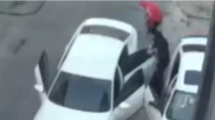 Küçükçekmecede hayalet ekran hırsızlığı kamerada