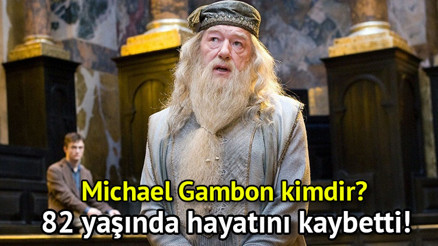 MICHAEL GAMBON KİMDİR Harry Potterda ‘Dumbledore’u canlandıran Sir Michael Gambon hayatını kaybetti Dumbledore öldü mü, neden öldü