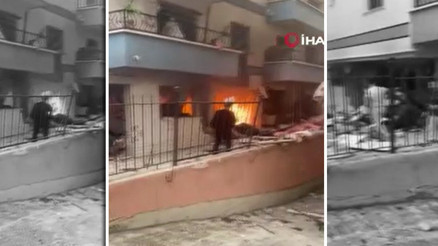 Ankarada 6 katlı bir binada doğal gaz patlaması: 1 kişi hayatını kaybetti