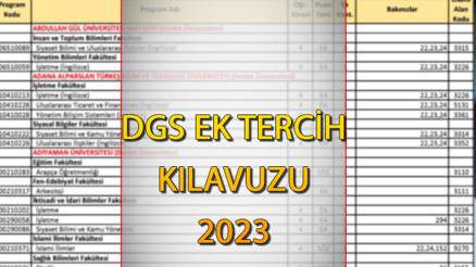DGS EK TERCİHLER NE ZAMAN 2023 ÖSYM DGS ek tercih nasıl ve nereden yapılır İşte Dikey Geçiş Sınavı DGS ek tercih kılavuzu 2023 DGS EK TERCİHLER NE ZAMAN 2023 ÖSYM DGS ek tercih nasıl ve nereden yapılır İşte Dikey Geçiş Sınavı DGS ek tercih kılavuzu 2023