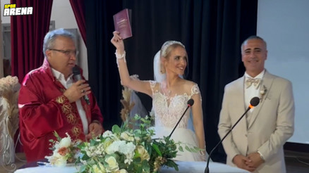 Manisada hakem düğünü