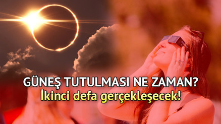 Güneş tutulması ne zaman 2023 Halkalı Güneş tutulması hangi tarihte, Türkiyeden izlenecek mi Bu yıl ikinci kez gerçekleşecek