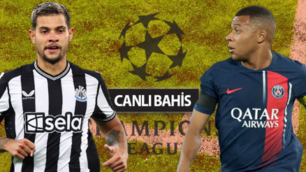 Şampiyonlar Liginde sert eşleşme Newcastle-PSG muhtemel 11ler, istatistikler, iddaa oranları...
