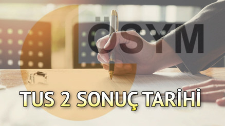 TUS sonuçları ne zaman, hangi gün açıklanacak ÖSYM takvimiyle 2023 TUS/2 sonuç tarihi belli oldu TUS sonuçları ne zaman, hangi gün açıklanacak ÖSYM takvimiyle 2023 TUS/2 sonuç tarihi belli oldu