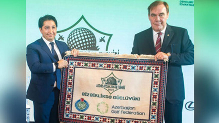 Azerbaycan ve Türkiye arasında oynanacak ‘Azerbaycan Zafer Turnuvası’nın gala yemeği yapıldı